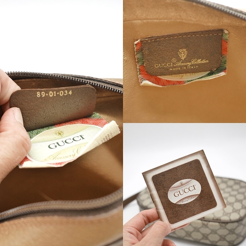 🍓GUCCI PVC Sherryline Clutch - Picture 9 of 12